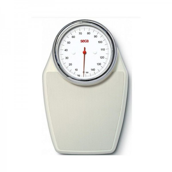 Bilancia meccanica Seca Colorata 760: portata 150 kg con quadrante orologio (colore panna)