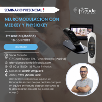 SEMINARIO DI NEUROMODULAZIONE CON MEDKEY E PHYSIOKEY - IN PRESENZA - 18 aprile 2026 SEMINARIO DI NEUROMODULAZIONE CON MEDKEY E PHYSIOKEY - IN PRESENZA - 18 aprile 2026