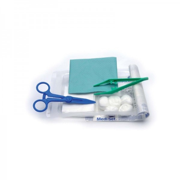 Set di medicazioni Nº2 Mediset: Set di medicazioni per la riparazione di qualsiasi tipo di medicazione (venduto per unità) Set di medicazioni Nº2 Mediset: Set di medicazioni per la riparazione di qualsiasi tipo di medicazione (venduto per unità)