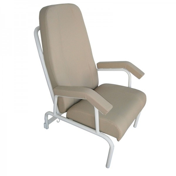 Sedia ergonomica clinica geriatrica statica Kinefis con sedile, schienale e braccioli fissi - Grande robustezza