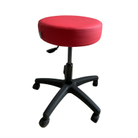 Sgabello basso Kinefis Economy: altezza 44 - 57 cm (rosso) - ESPOSIZIONE Sgabello basso Kinefis Economy: altezza 44 - 57 cm (rosso) - ESPOSIZIONE