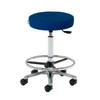 Sgabello alto Kinefis Elite: elevazione a gas e altezza di 59 - 84 cm con poggiapiedi (Vari colori disponibili)