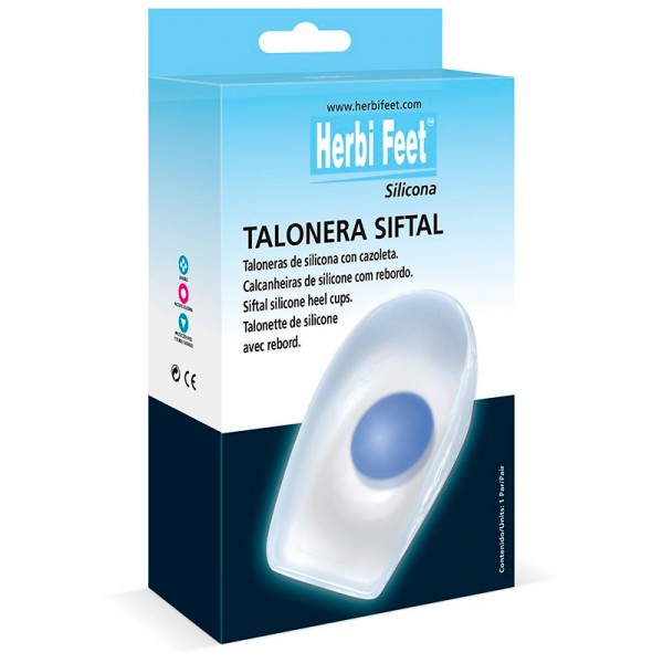 Heel Siftal Cup Silicone Lateral Spur (tre taglie disponibili) Heel Siftal Cup Silicone Lateral Spur (tre taglie disponibili)