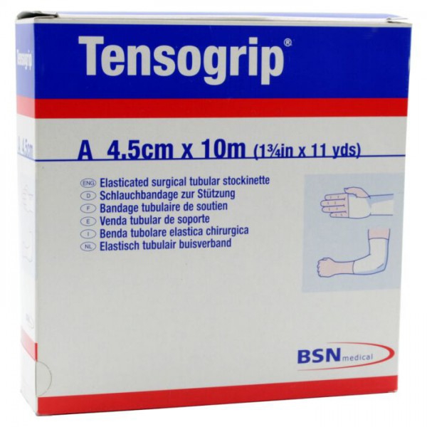 Tensogrip A Child Member: bendaggio tubolare compressivo con cotone (4,5 cm x 10 metri) Tensogrip A Child Member: bendaggio tubolare compressivo con cotone (4,5 cm x 10 metri)