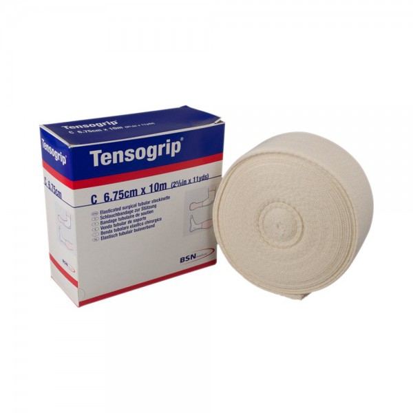Tensogrip C Adult Medium Members: bendaggio tubolare compressivo con cotone (6,75 cm x 10 metri) Tensogrip C Adult Medium Members: bendaggio tubolare compressivo con cotone (6,75 cm x 10 metri)