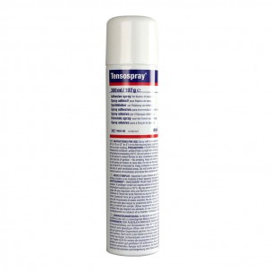 Tensospray 300 ml: spray adesivo idoneo per il fissaggio bande