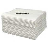 Asciugamani usa e getta TST ad alto potere di asciugatura: 20 cm x 30 cm (confezione da 100 unità) Asciugamani usa e getta TST ad alto potere di asciugatura: 20 cm x 30 cm (confezione da 100 unità)