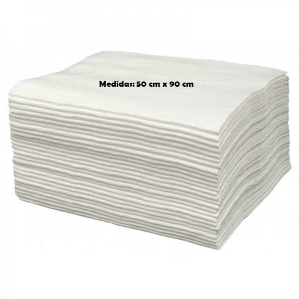 Asciugamani non tessuti monouso: 50X90 cm (confezione da 25 unità)