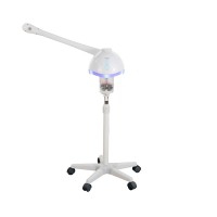 Vaporizzatore viso fresco con emissione di ozono e ioni e aromaterapia: trattamenti ideali per pelle, allergie e asma (capacità 0,9 litri) Vaporizzatore viso fresco con emissione di ozono e ioni e aromaterapia: trattamenti ideali per pelle, allergie e asma (capacità 0,9 litri)