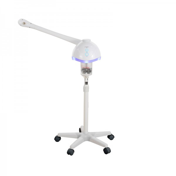 Vaporizzatore viso fresco con emissione di ozono e ioni e aromaterapia: trattamenti ideali per pelle, allergie e asma (capacità 0,9 litri) Vaporizzatore viso fresco con emissione di ozono e ioni e aromaterapia: trattamenti ideali per pelle, allergie e asma (capacità 0,9 litri)