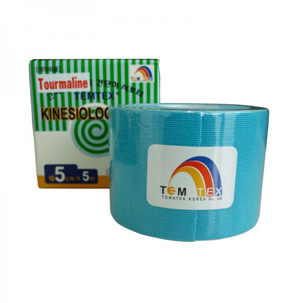 Kinesiology Tape Tourmaline Blue (5 cm X 5 m) Kinesiology Tape Tourmaline Blue (5 cm X 5 m)