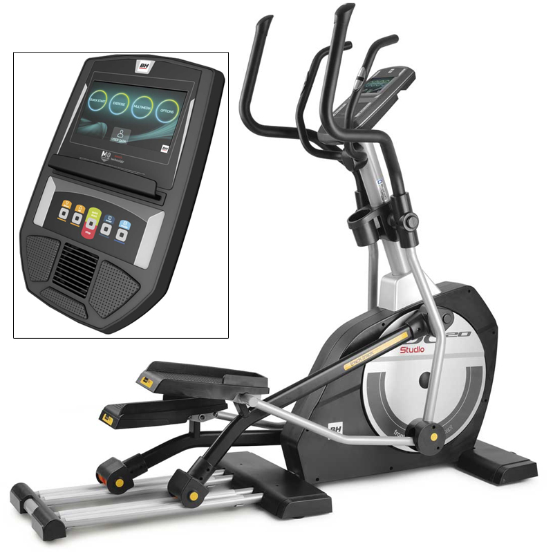 Bicicletta ellittica fdc20 studio con schermo tft dotato di tecnologia