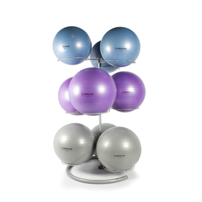 Titan Fitness Albero Porta Palle Medicinali Regolabile – Include 5 Palle Med – MBTREE
