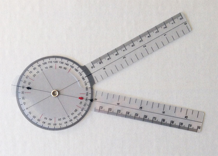 Goniometro Digitale LCD Con Impugnatura Ergonomica – 0-360°, Risoluzione 0,05° Per Falegnameria E Fai-da-te